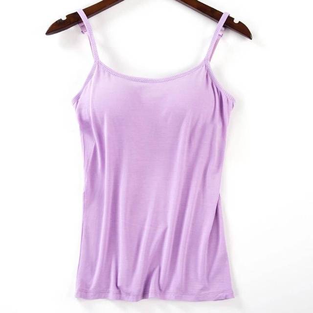 Padded Bra Tank Top Women