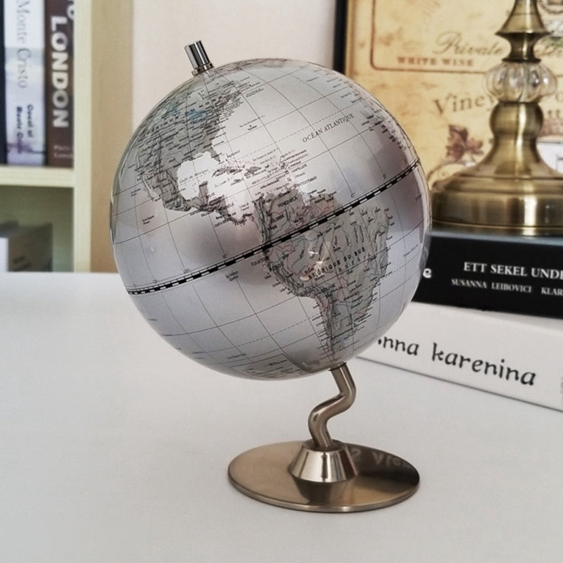 Metal World Decoration Map Earth Globe