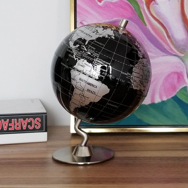 Metal World Decoration Map Earth Globe