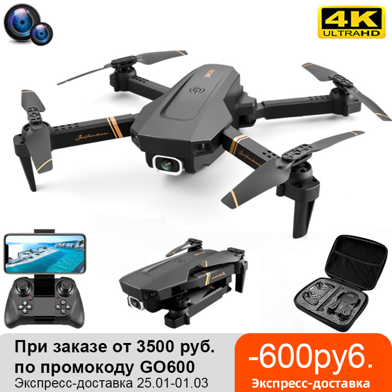 V4 Rc Drone 4k HD Wide Angle Camera