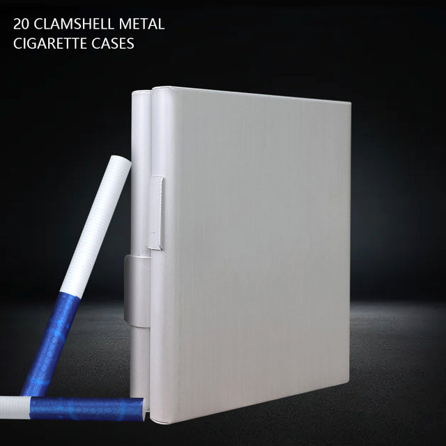 Portable Metal Automatic Cigarette Case