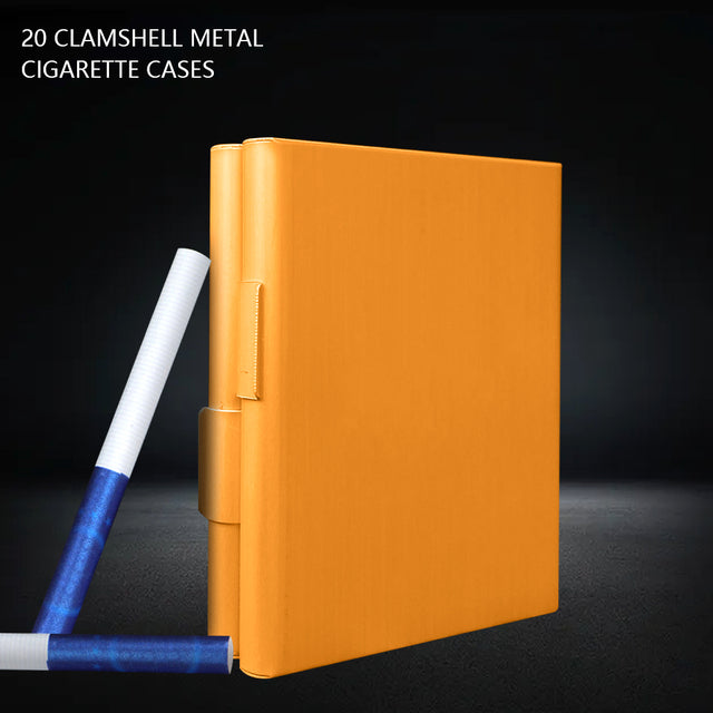 Portable Metal Automatic Cigarette Case