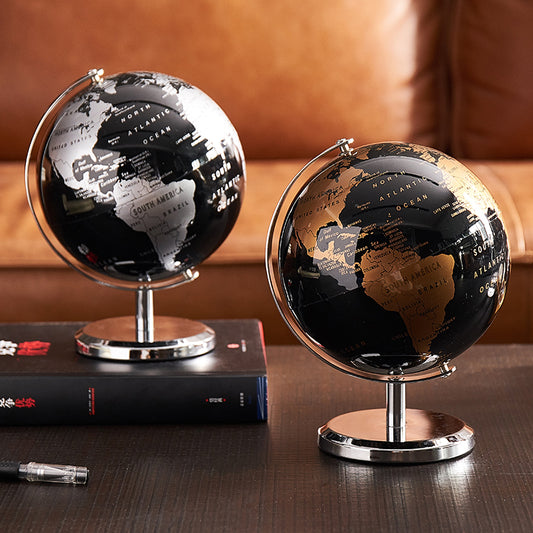 Home Decor Retro World Map Globe